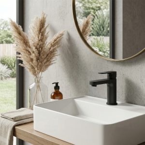 BVI2VLBL armatura za umivalnik črna