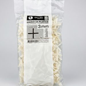 DISTANZIALI IN PVC 3mm/250