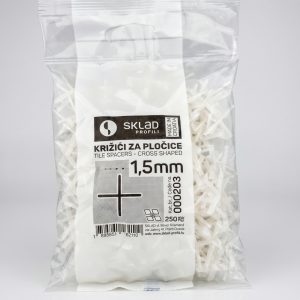 PVC DISTANČNIKI 1,5mm/250