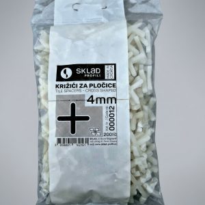 PVC DISTANČNIKI 4mm/200