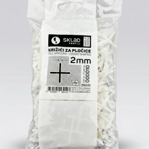 PVC DISTANČNIKI 2mm/250