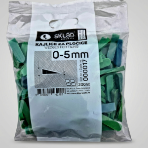 PVC Zagozdice 0-5MM/200 Pečarske