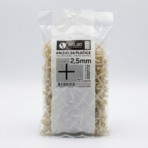 PVC DISTANČNIKI 2,5mm/250