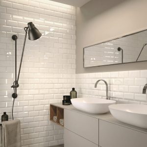 BLANCO BISELADO Brillo