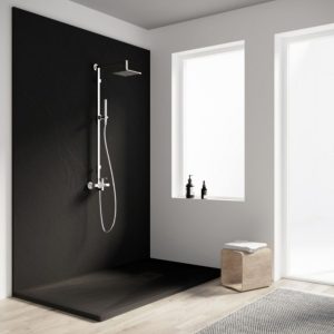 Tuš kad COPEN SLATE BLACK 100x90