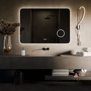 LED ogledalo DELTA SPA FOCUS 80 × 60 cm